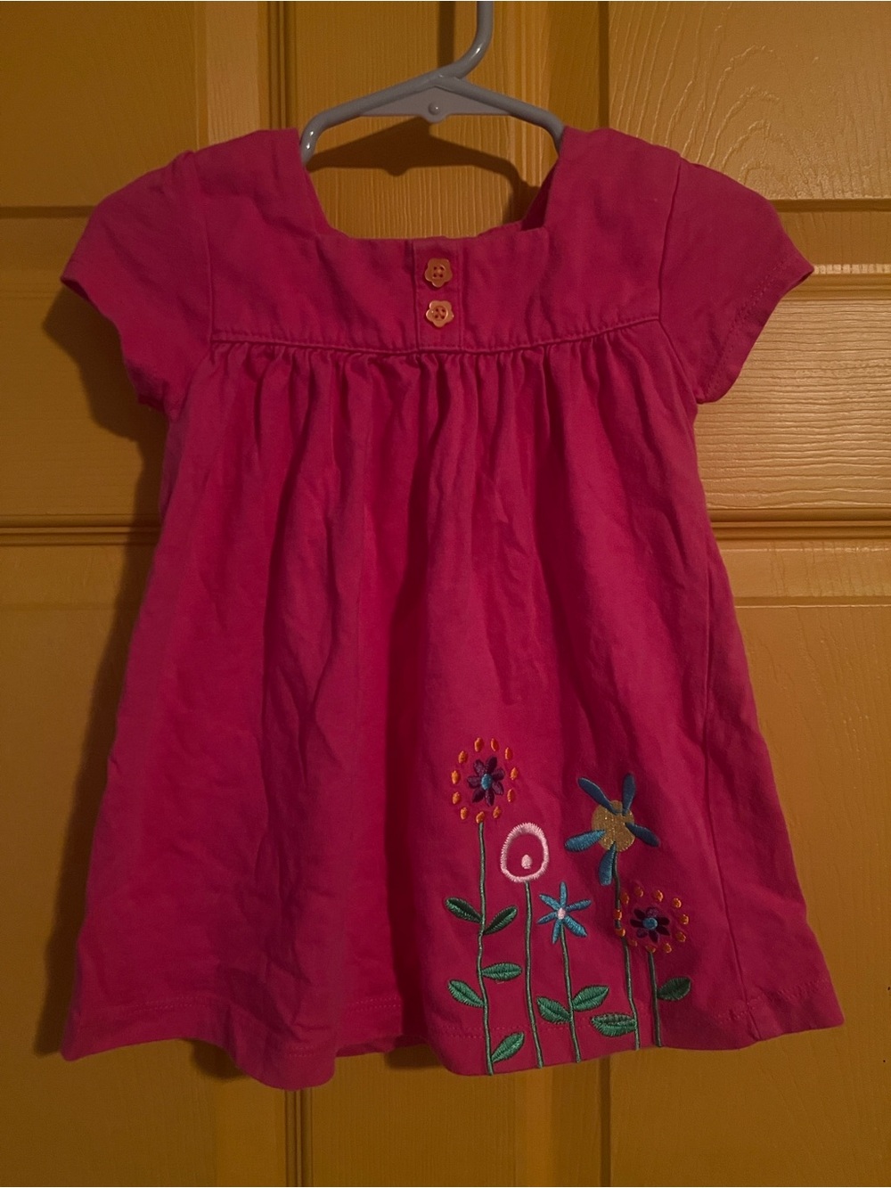 12 MONTHS CARTER’S FLORAL PINK BABY GIRL DRESS